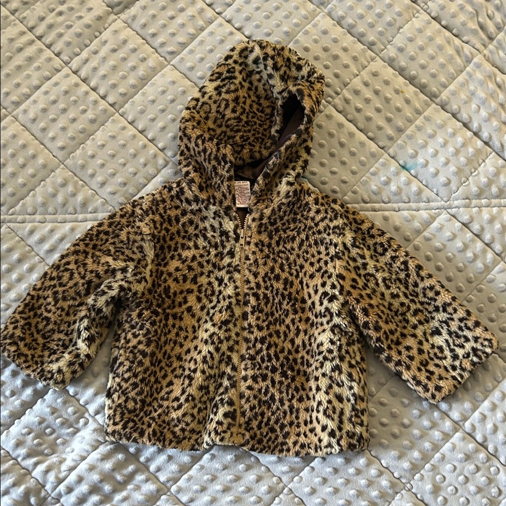 Gymboree Leopard Print Kids Coat